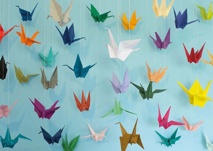 Puzle 1000 peces origami