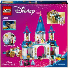 LEGO® Disney Princess Castillo y Carroza de Cenicienta 43275