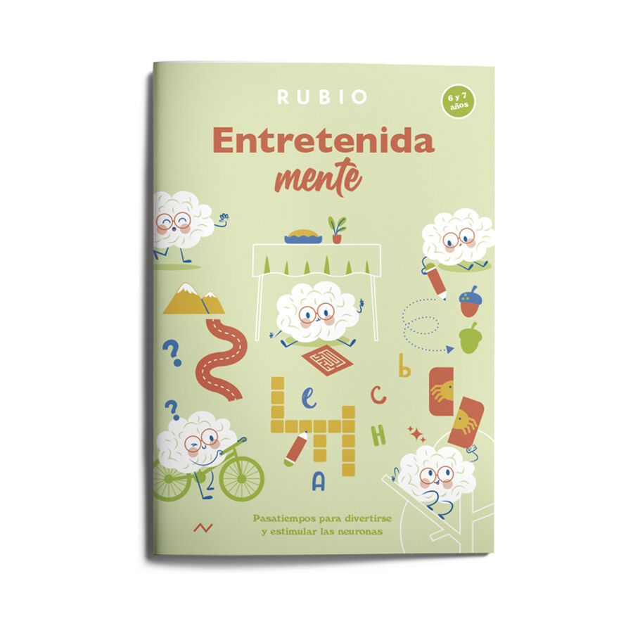 EntretenidaMENTE. Pasatiempos para divertirse y estimular las neuronas (6-7 a&ntilde;os)