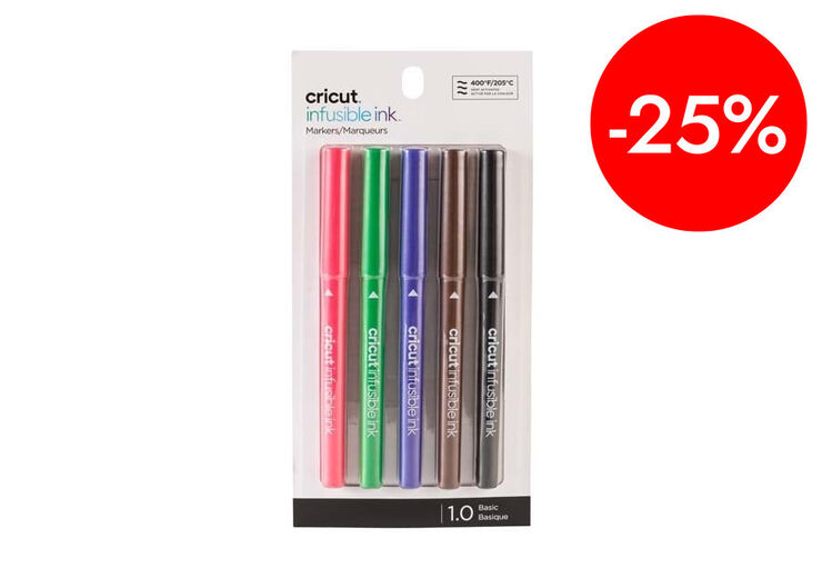 Retoladors Infusible Ink 1mm 5u