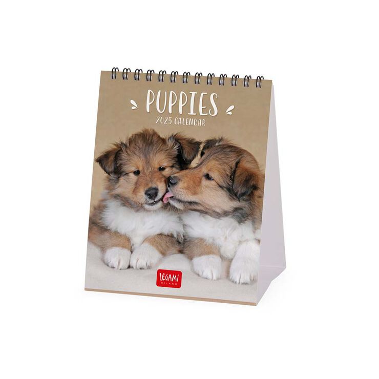 Calendario Mesa Legami m/vista 2025 Puppies
