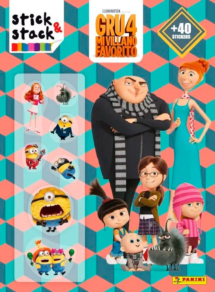 Gru 4 Mi villano favorito - Stick & Stack nº 288
