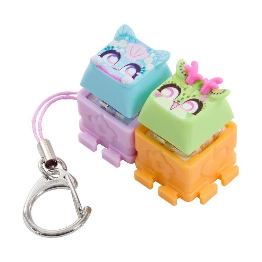 Clickeez Twin - Juego de teclas coleccionables