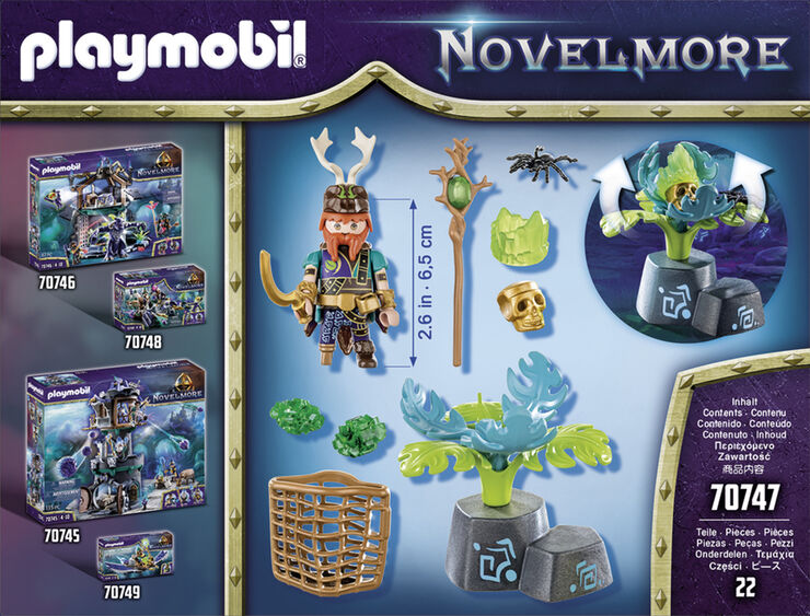 Playmobil Violet Vale Mago de las Plantas 70747