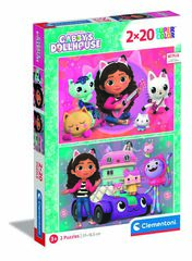 Puzle 2X20 Pc Gabby'S Dollhouse
