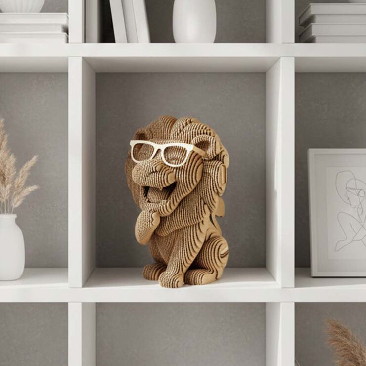 Puzzle 3D Cartonic Lion