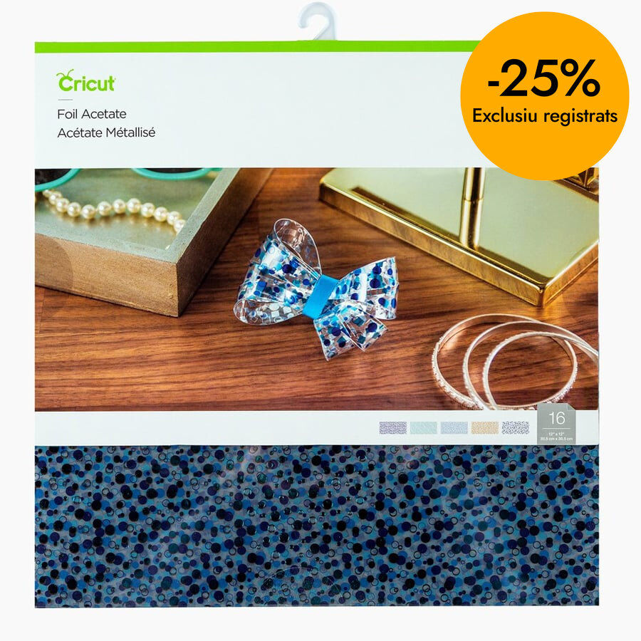 Foil Acetat 30x30cm Confetti 16 fulls