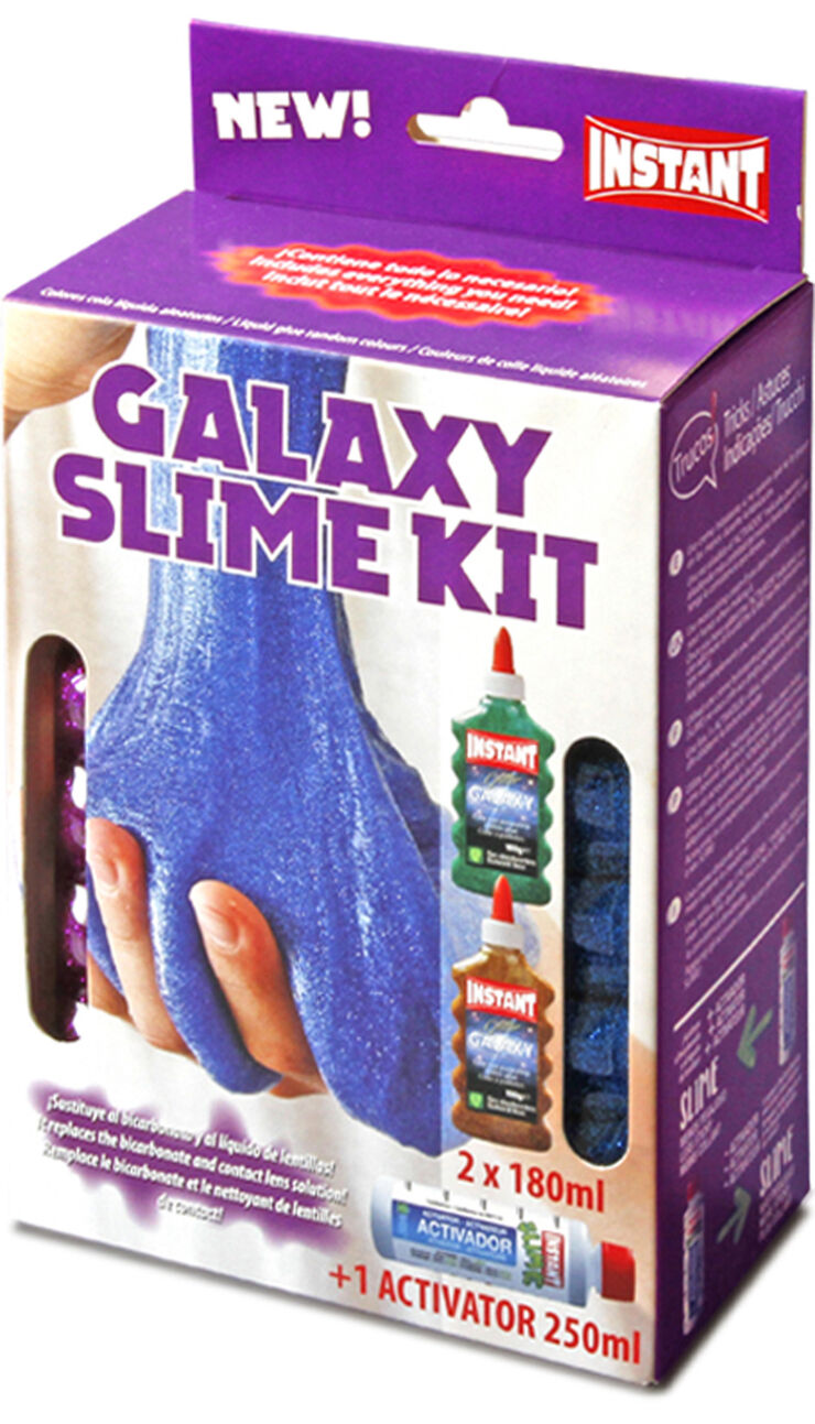 Galaxy Slime Mini Kit Instant