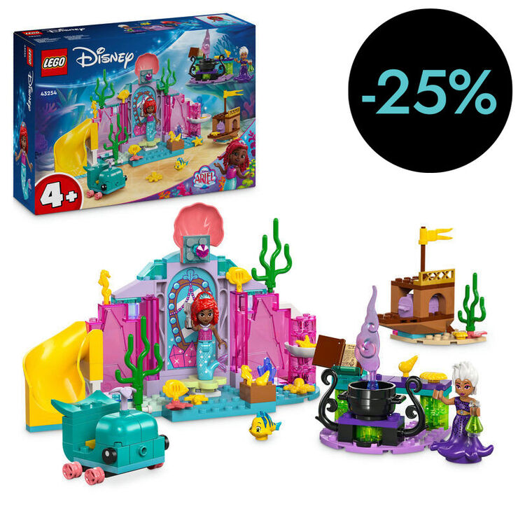 LEGO® Disney Princess Gruta de Cristall d'Ariel 43254