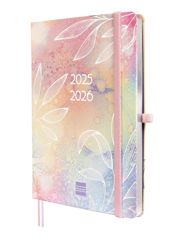 Agenda Finocam 18 meses M5 sem/vista mult 2025-26 pretty