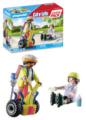 Playmobil City Rescate Patinete 71257