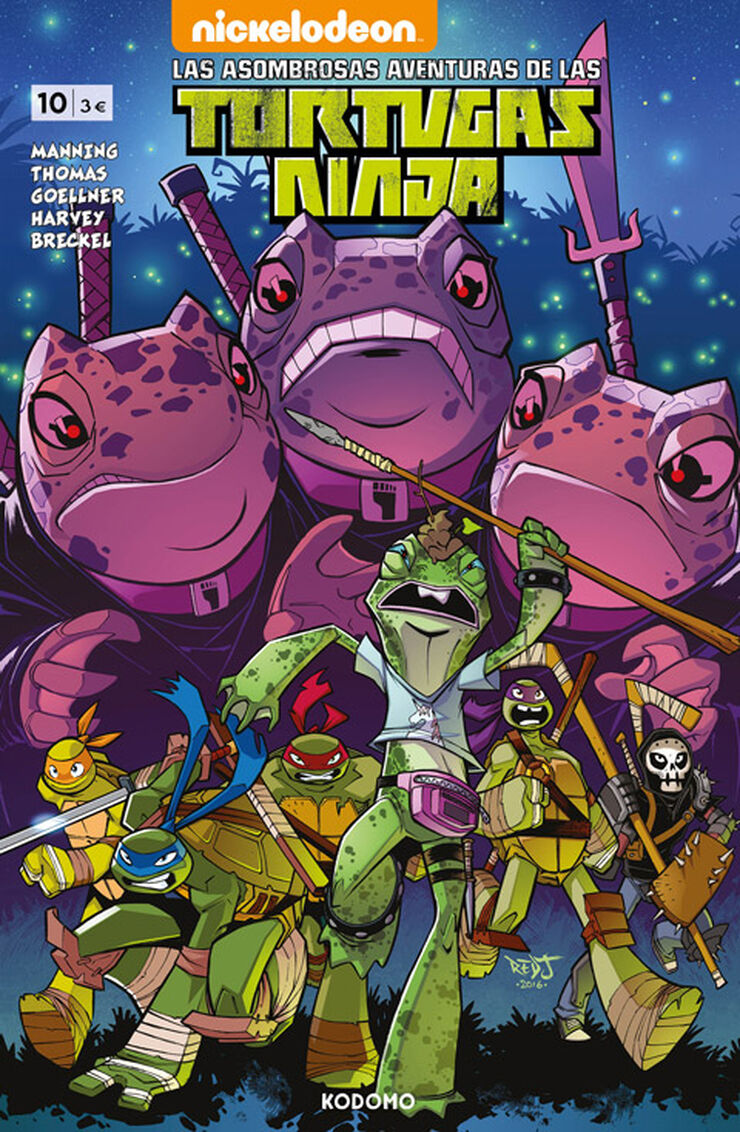 Las asombrosas aventuras de las Tortugas Ninja núm. 10