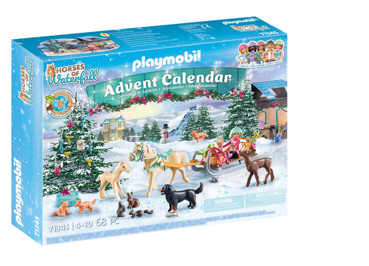 Playmobil Calendari d'Advent Passeig en trineu 71345