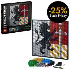 LEGO® Art Harry Potter Hogwarts Crests 31201