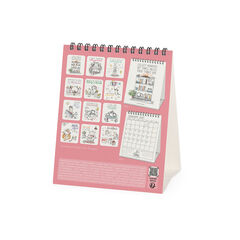 Calendario Legami 12x14,5 Sobremesa Sketchy Cats Multiling&uuml;e 2027