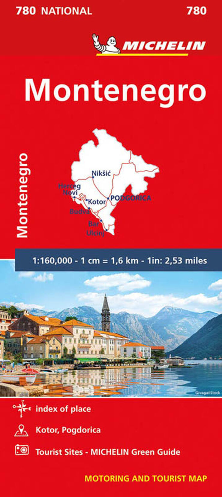 Mapa National Montenegro