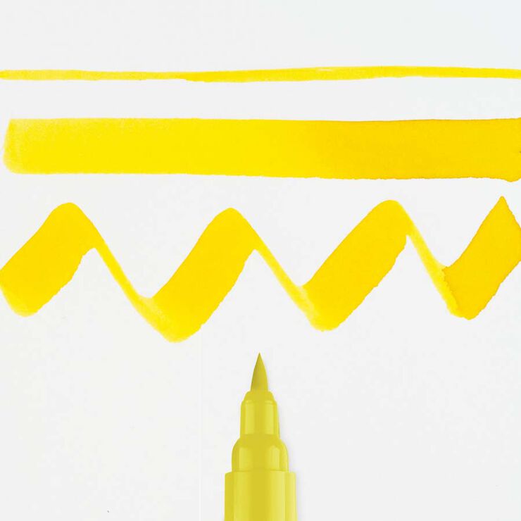 Retolador Ecoline Brush Pen chartreuse 233