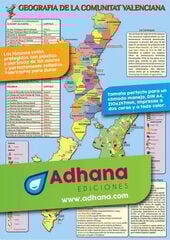 Geografia de la Comunitat Valenciana - Làmina en valencià