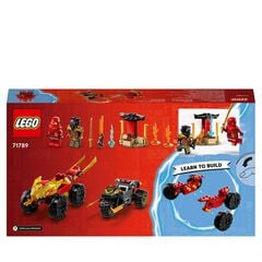 LEGO® NINJAGO Batalla de Cotxes i Motos de Kai i Ras 71789
