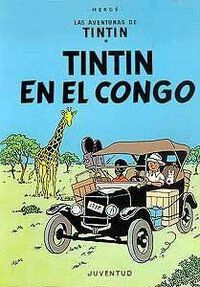 Tint&iacute;n en el Congo (r&uacute;stica)