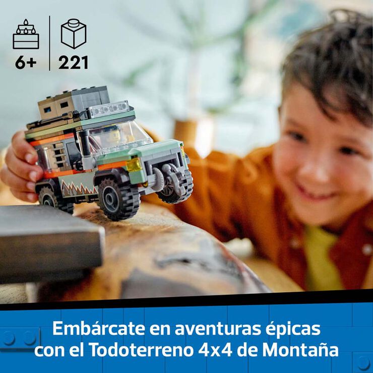 LEGO® LEGO City Tot Terreny 4x4 de Muntanya 60447