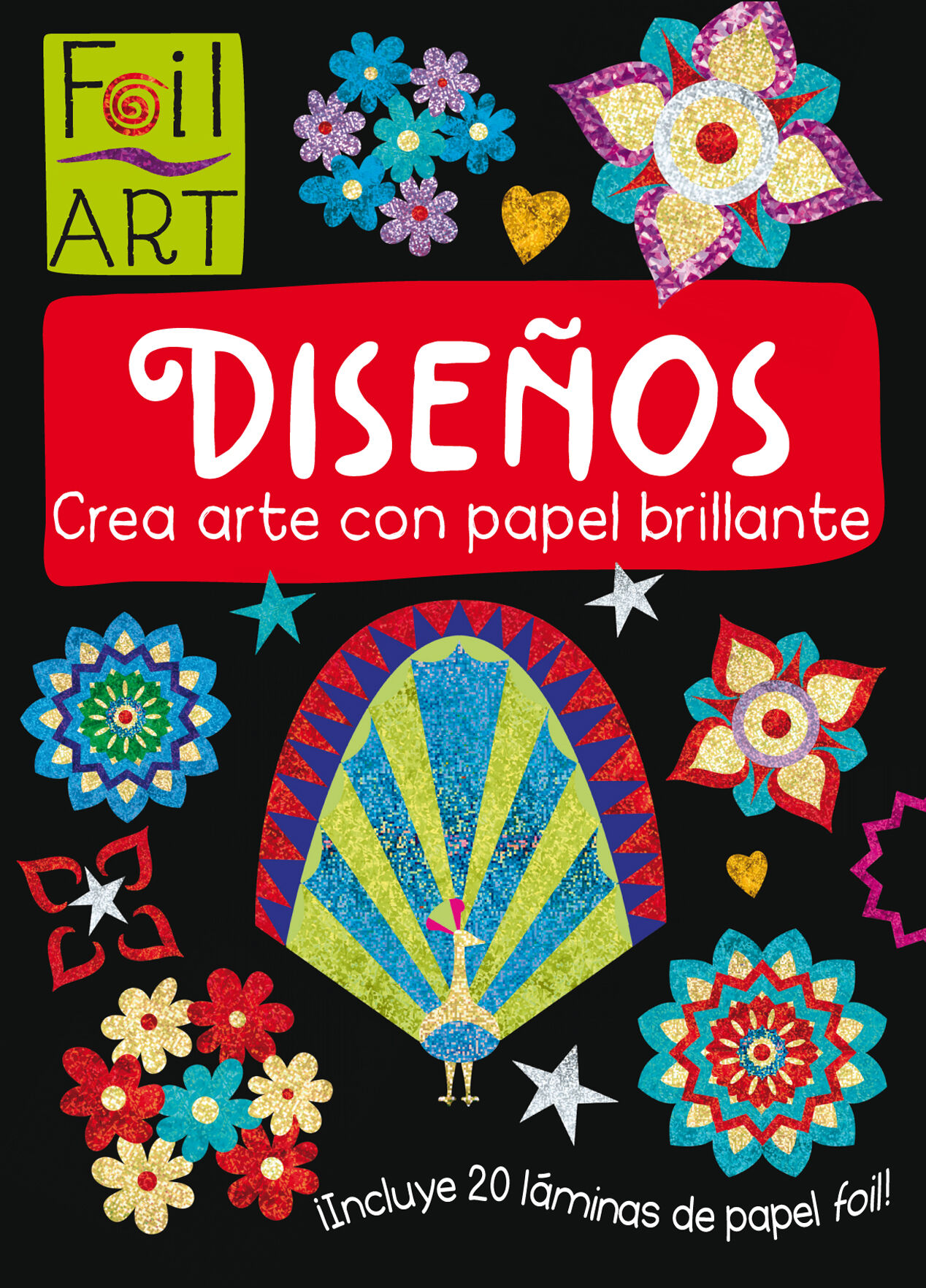 Dise&ntilde;os. Crea arte con papel brillante