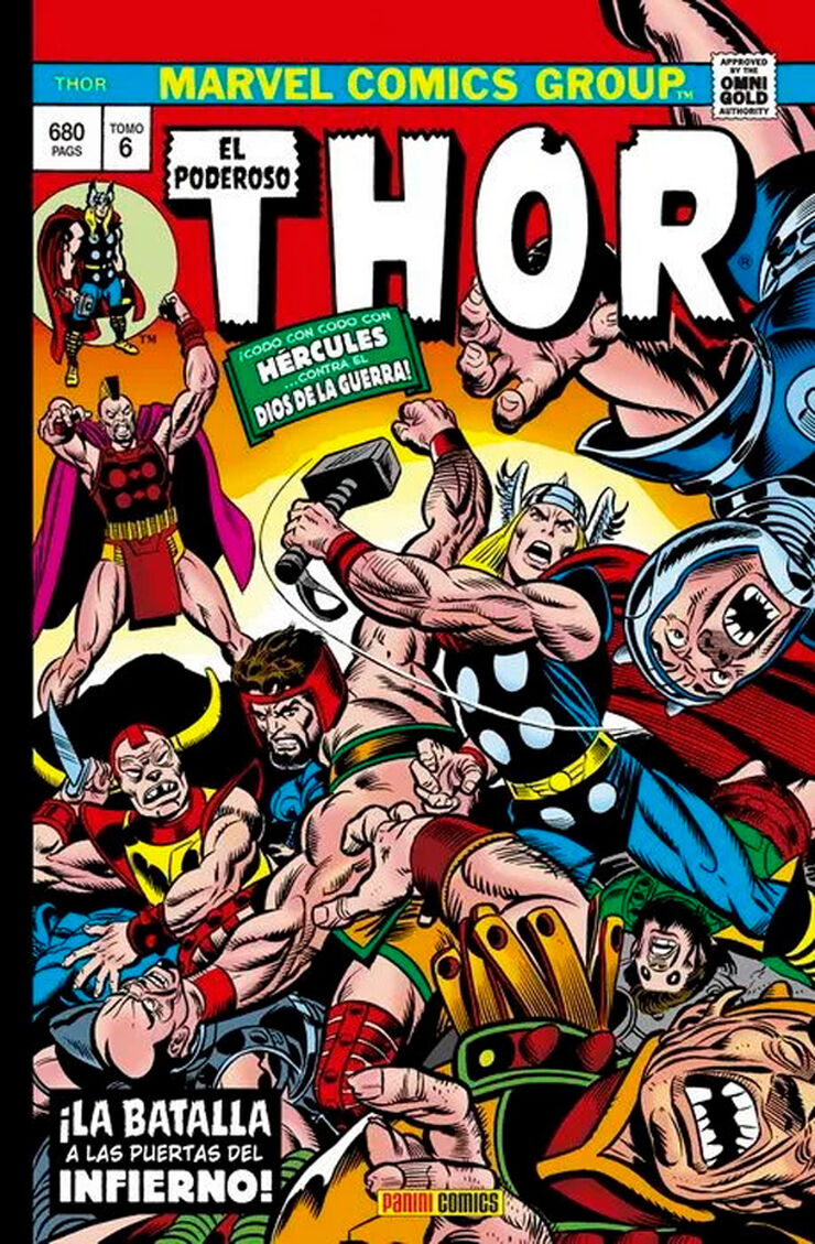 Marvel Gold: El Poderoso Thor. ¡La Batalla A Las Puertas Del Infierno!