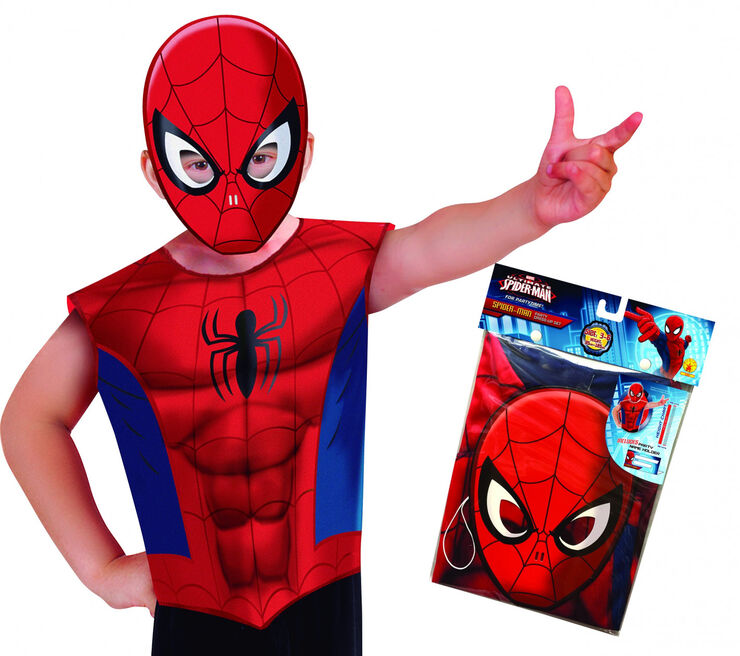 Samarreta + màscara Marvel  Spiderman
