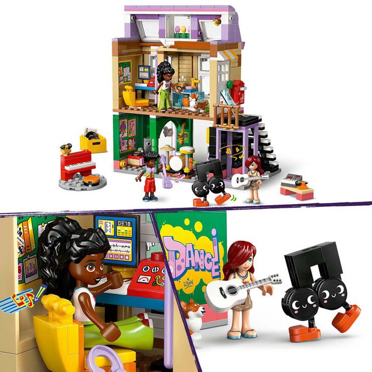 LEGO® Friends Botiga de Música i Apartament 42653