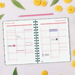 Agenda Finocam You Semana Vista Horizontal 2027 Catal&aacute;n Blanco