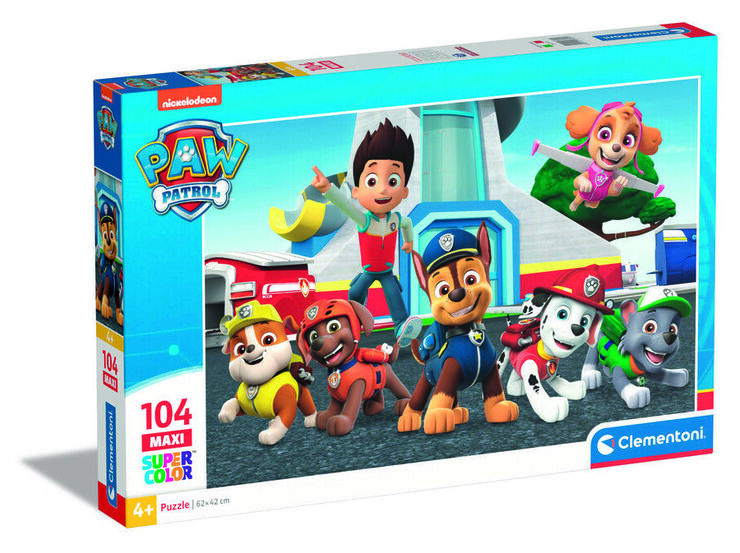 Puzle Patrulla Peluda 104 peces maxi