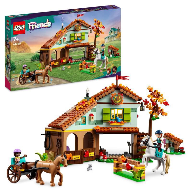 LEGO&reg; Friends Estable d'Autumn amb Carruatge 41745