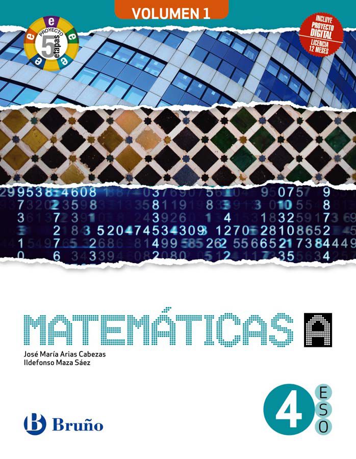 Matem&aacute;ticas 4 A Eso 3 Vol&uacute;menes Proyecto 5 Etapas