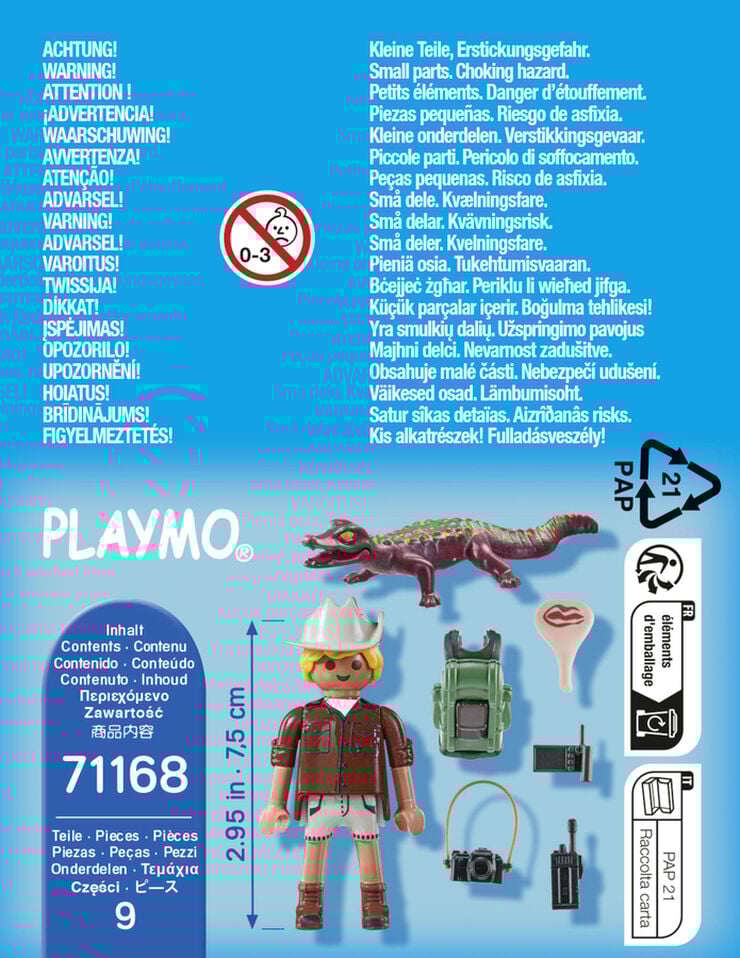 Playmobil Special Plus Investigador amb caim&agrave; 71168
