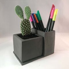 Barro endurecible Sio-2 Plus 1 kg negro