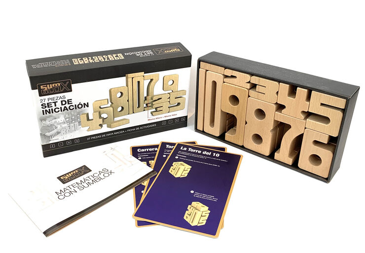 Sumblox N&uacute;meros De Madera 27Pcs.