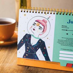 Calendario Sobremesa Tantanfan Castellano 2027 Maria Hesse