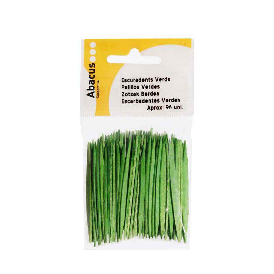Escuradents Abacus verd 96u