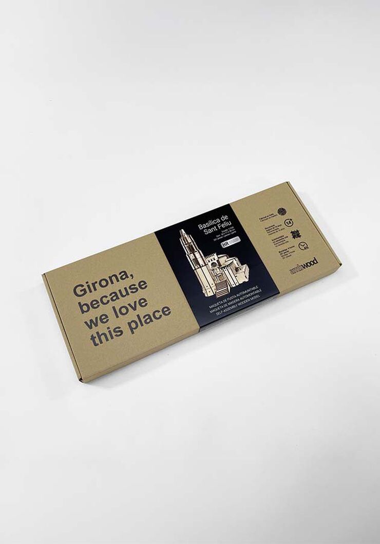 Maqueta Ambwood Basílica Sant Feliu de Girona