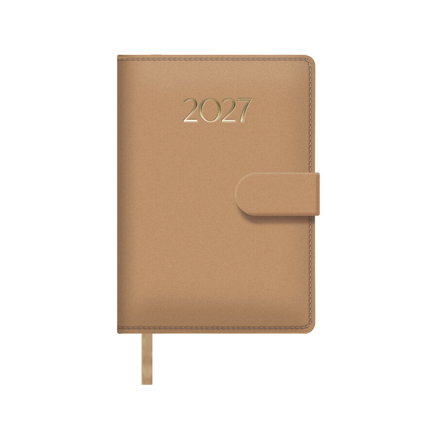 Agenda Dohe Pretty D&iacute;a P&aacute;gina Catal&aacute;n 2027 Beige