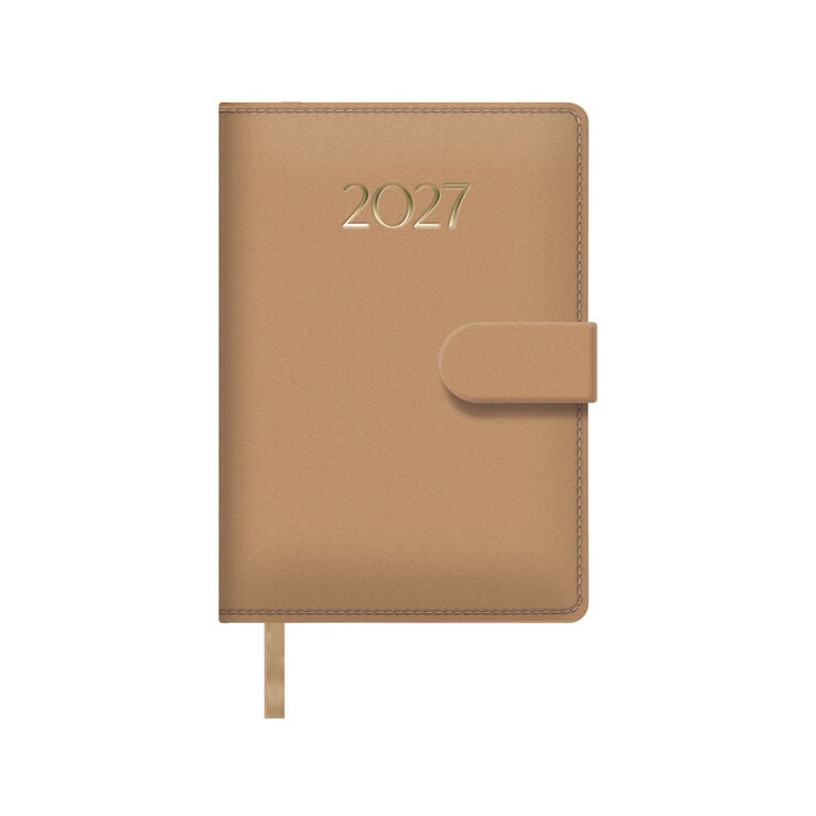 Agenda Dohe Pretty D&iacute;a P&aacute;gina Catal&aacute;n 2027 Beige