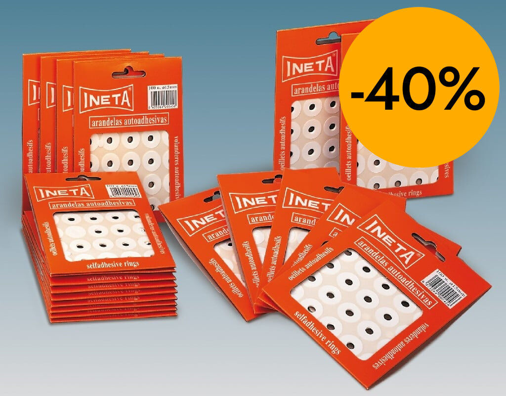 Volanderas adhesivas Ineta 100u