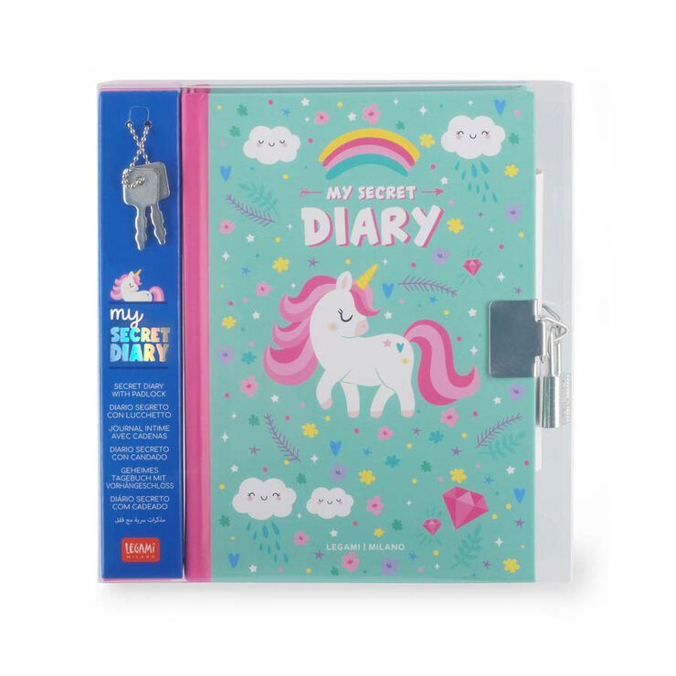 Diario secreto Legami Unicorn