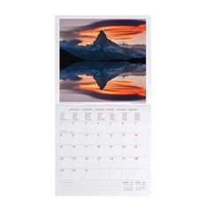 Calendari paret Legami 30X29 2024 Sunsets