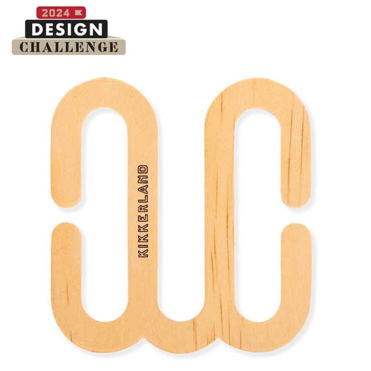 Marcapáginas de madera Kikkerland