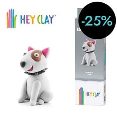 Plastilina Heyclay Perro Bull Terrier 3 botes