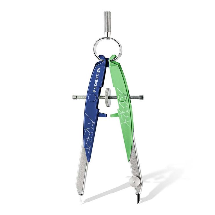 Compás Staedtler Mars Edición Especial azul/verde