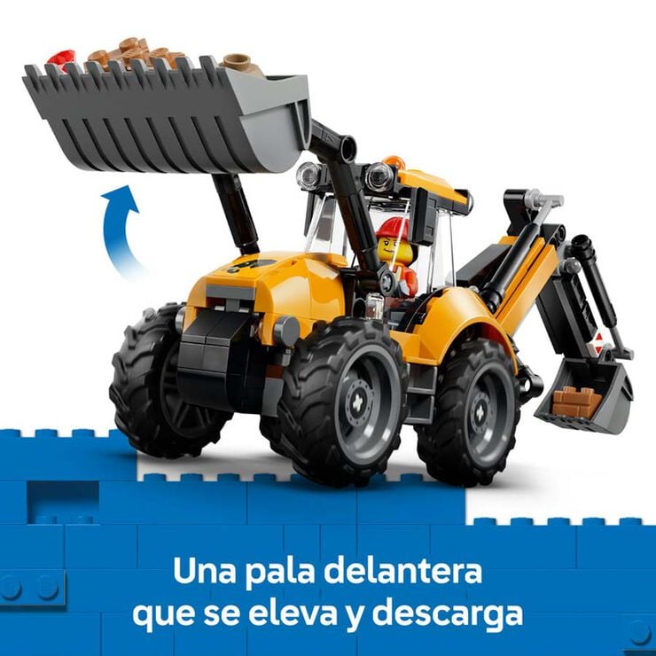 LEGO&reg; City Retroexcavadora Amarilla 60480