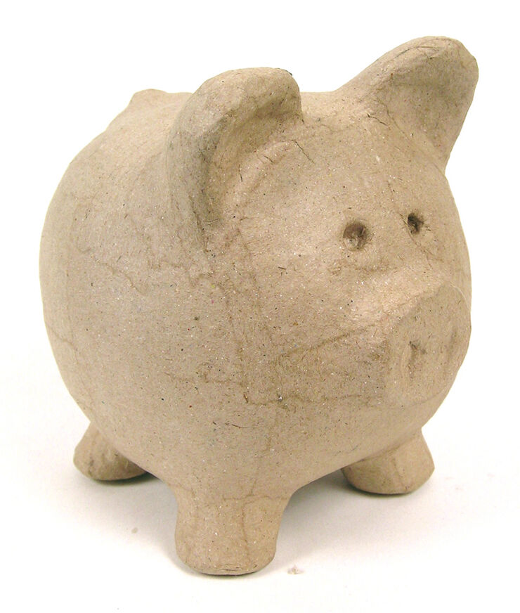 Figura papel maché Décopatch Hucha Cerdito