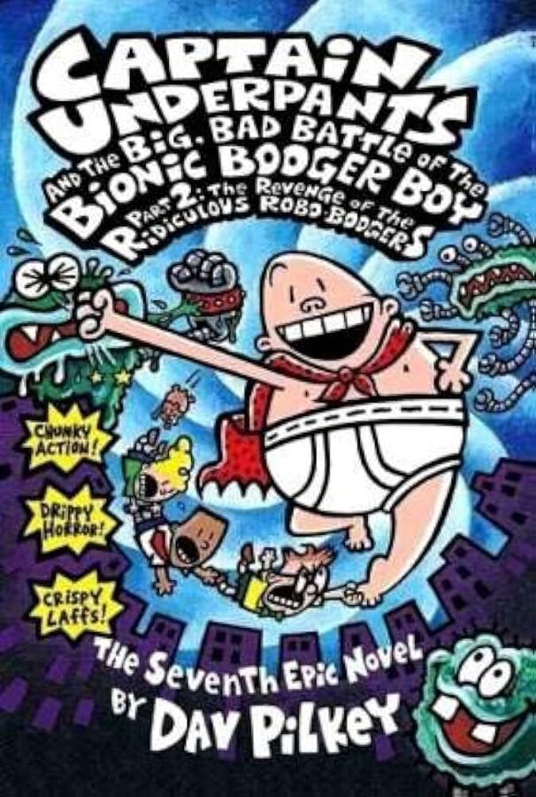 Captain underpants robo-boogers